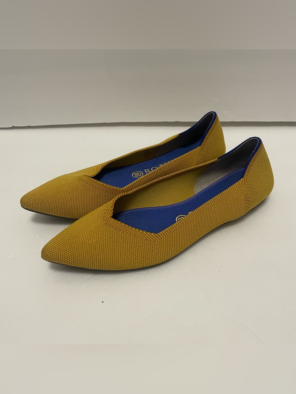 Rothy's The Point Marigold Yellow Luxury Flats Washable Retired Women’s 9.5 US